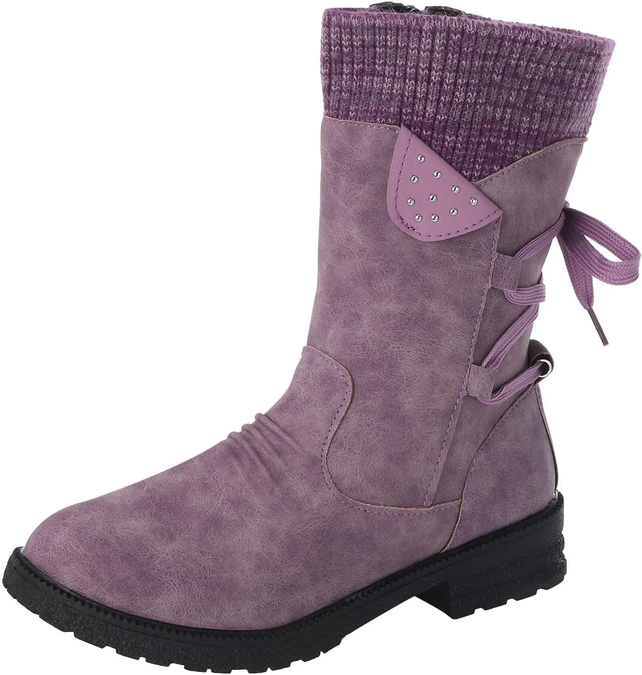 Waterproof Snow Boots for Women Wide Width Woman Snow Boots Slip on Warm Winter Boots Women Waterproof Zapatos De Mujer Para El Frio Y Nieve Womens Winter Sneaker Boot