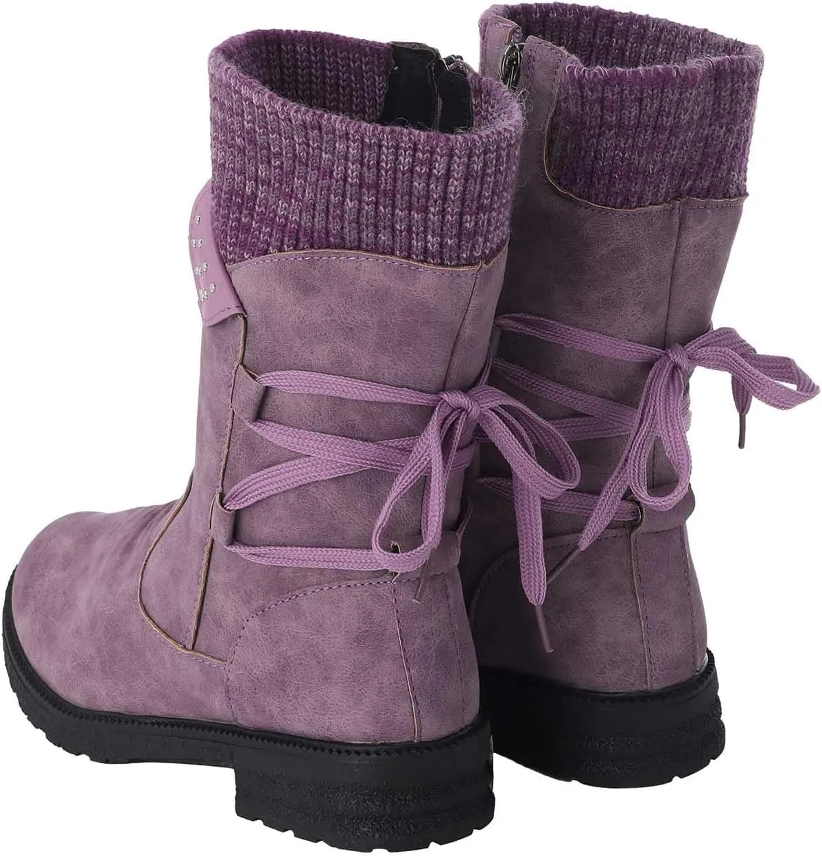 Waterproof Snow Boots for Women Wide Width Woman Snow Boots Slip on Warm Winter Boots Women Waterproof Zapatos De Mujer Para El Frio Y Nieve Womens Winter Sneaker Boot