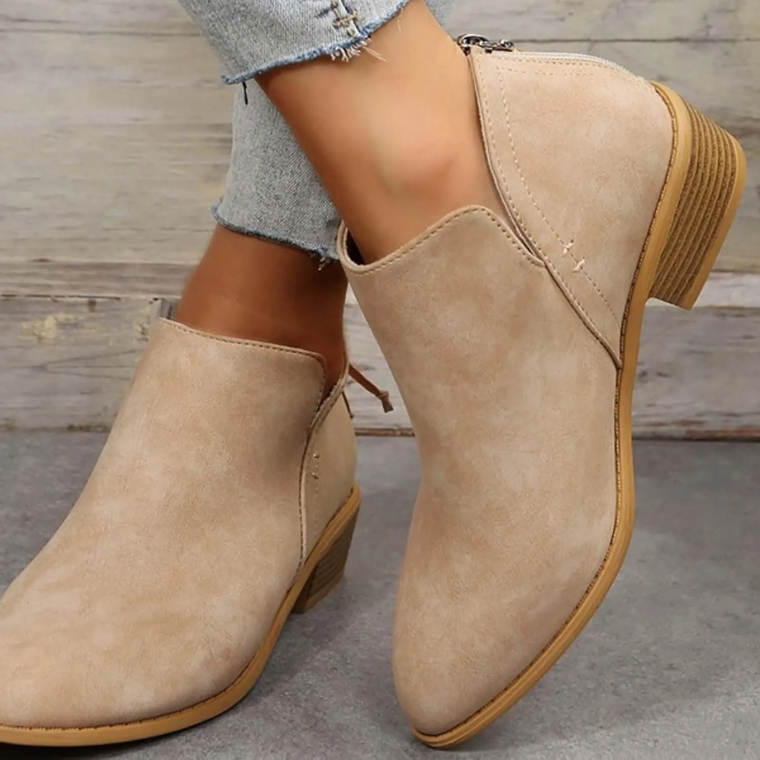 Wedge Ankle Boots Comfortable Cowboy Boots Women White Cowboy Boots Womens Dressy Boots White Lace Up Ankle Boots for Women Low Heel White Dress Ankle Boots for Men