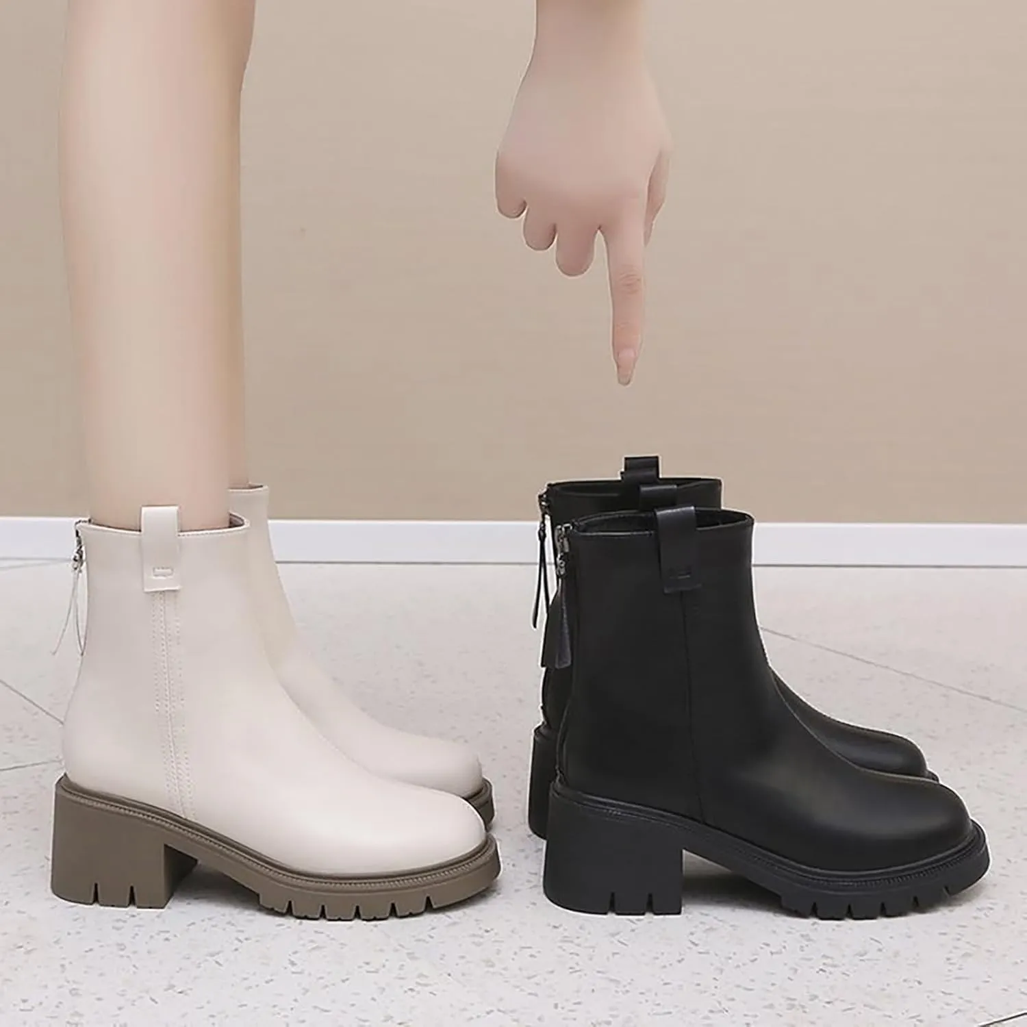 Wedge Ankle Boots Fall Boots Brown Fall Boots Heel Boots for Women 2024 Ankle Boots for Women with Heel Sexy Womens Black Ankle Booties Low Heel