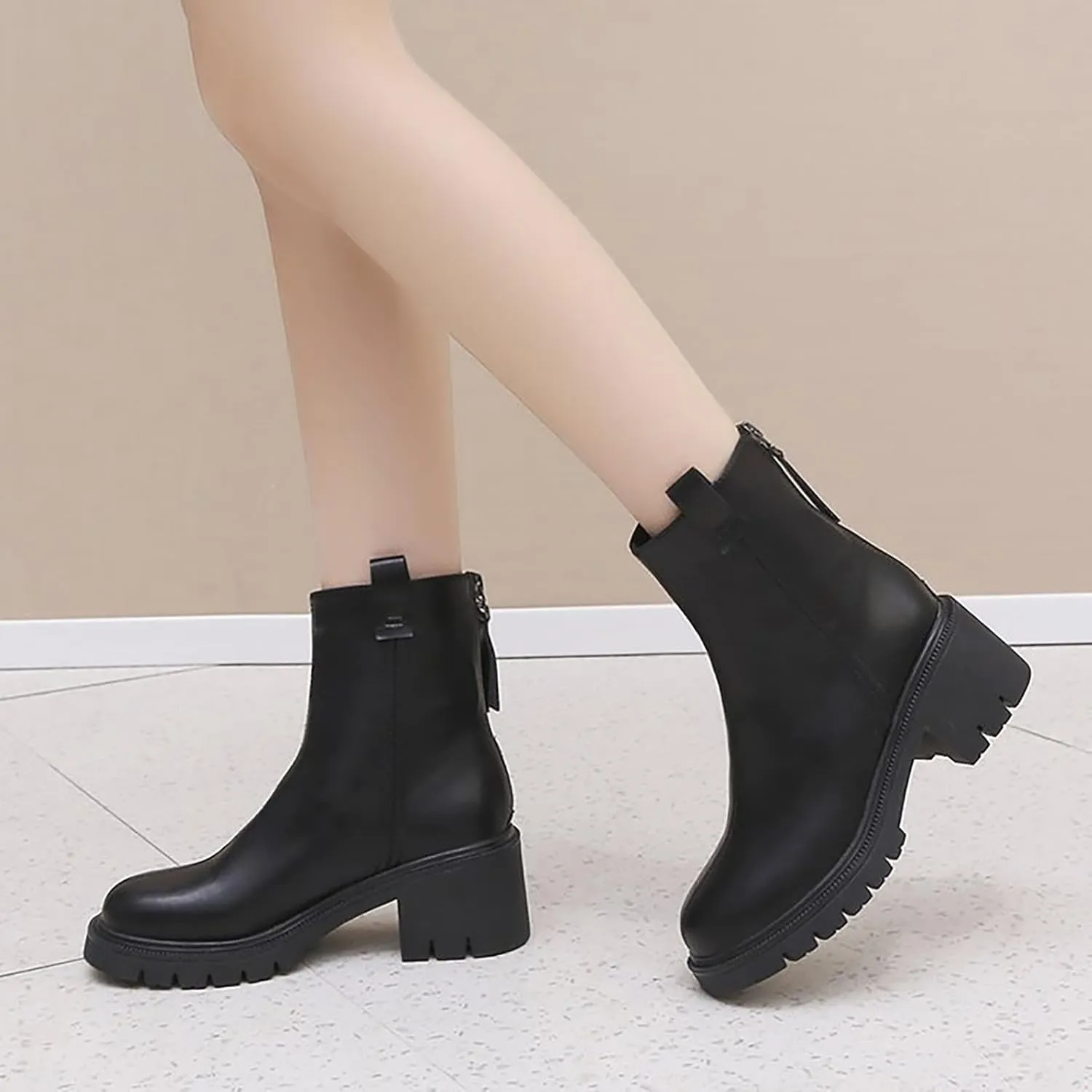 Wedge Ankle Boots Fall Boots Brown Fall Boots Heel Boots for Women 2024 Ankle Boots for Women with Heel Sexy Womens Black Ankle Booties Low Heel
