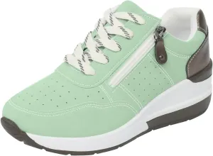 Wedge Sneakers for Women Dressy High Heel Wedge Shoes with Zipped Platform Sneakers Workout Gym Shoe Lace Up Casual Shoes 2025