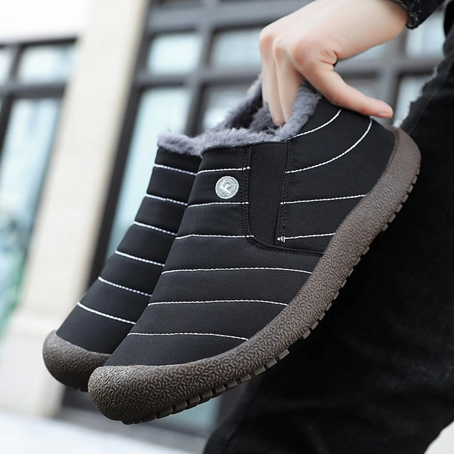 Winter Boots for Women Waterproof Snow Non Slip Size 13 Wide Lightweight Waterproof Snow Boots Women Womens Wide Calf Snow Boots Women Boots Winter Botas Negras Para Mujer Invierno