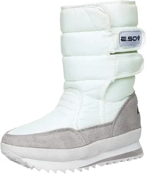 Winter Boots for Women Wide Width Brown Woman Snow Long Boots Waterproof Waterproof Snow Boots Women Knee High Boots Women Outdoor Waterproof Botas De Invierno Para Mujer Con Peluche