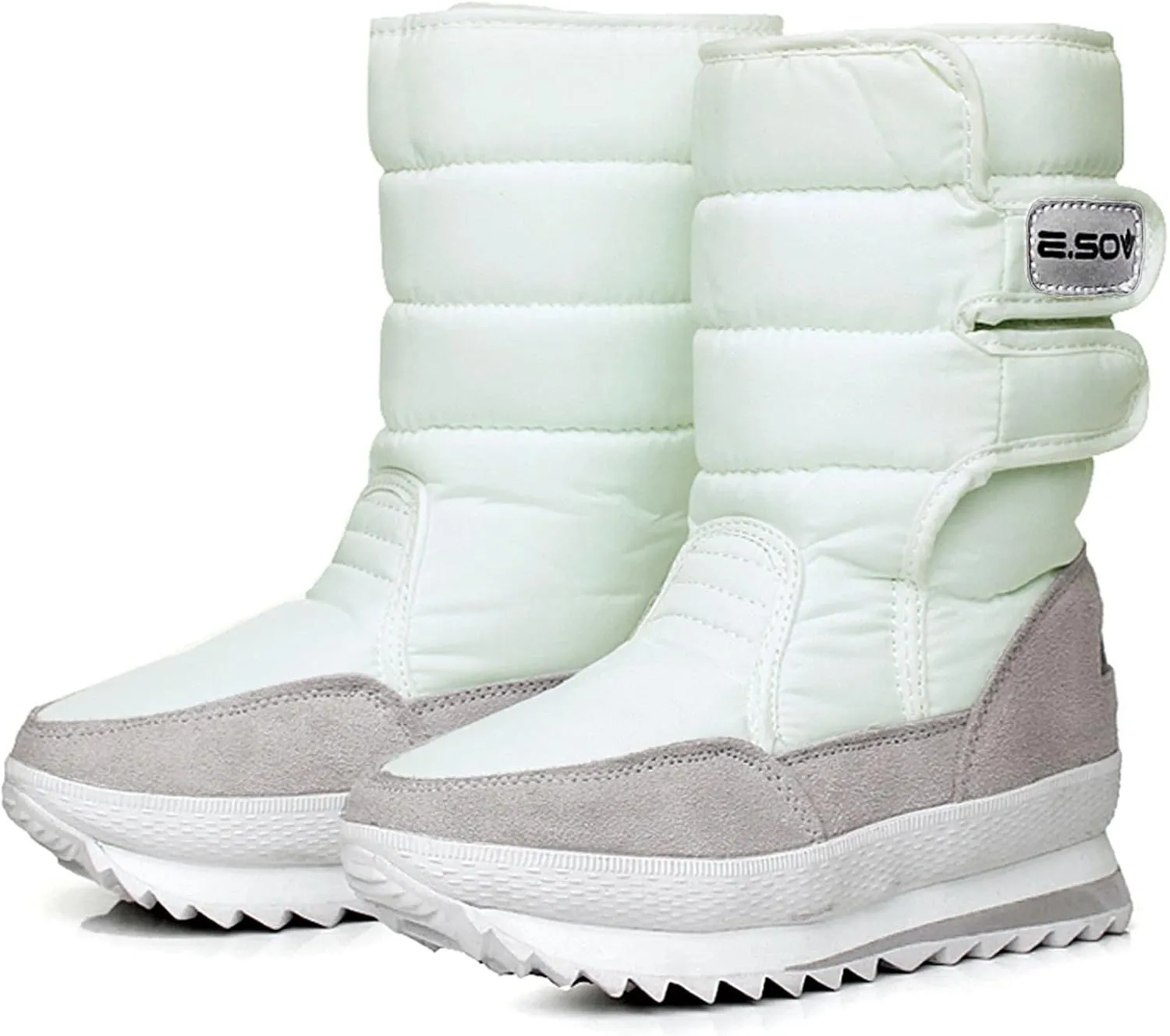 Winter Boots for Women Wide Width Brown Woman Snow Long Boots Waterproof Waterproof Snow Boots Women Knee High Boots Women Outdoor Waterproof Botas De Invierno Para Mujer Con Peluche