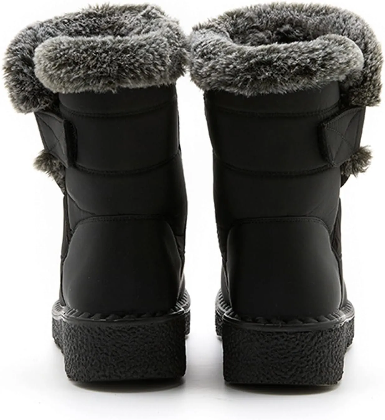 Winter Waterproof Boots for Woman Women's Winter Boots Waterproof Zipper Snow Boots Womens Wide High Heel Winter Boots for Women Boots for Women Winter Cute
