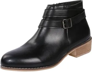 Womens Ankle Booties Botas Para Mujer Womens Dress Boots Low Heel Combat Boots Womens Wide Ankle Boots for Women Low Heel Dressy Wide Width White Ankle Boots for Women No Heel