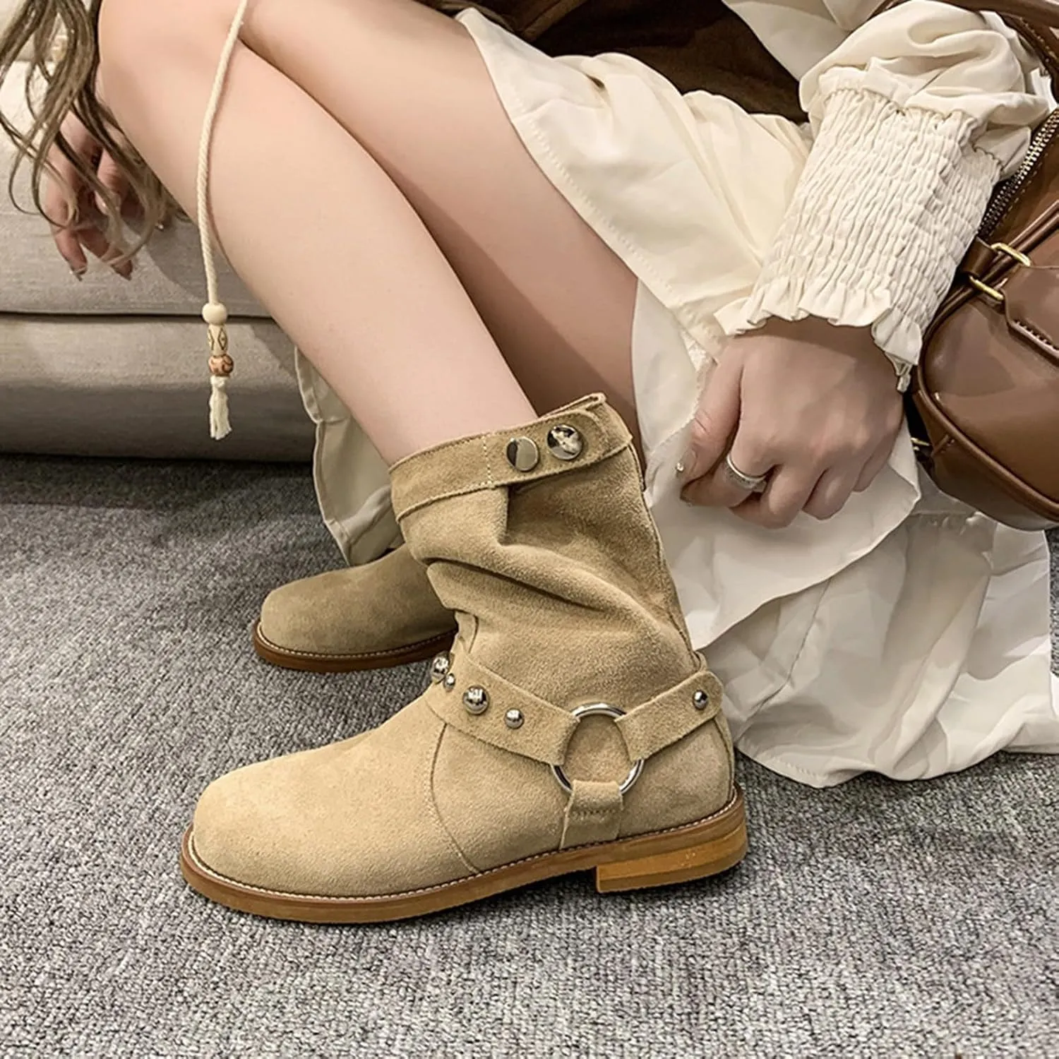 Women's Ankle Boots & Booties Black Boots Silver Boots Fall Boots for Women Womens Ankle Boots with Heel Wide Width Black Booties for Women Low Heel Wide Width