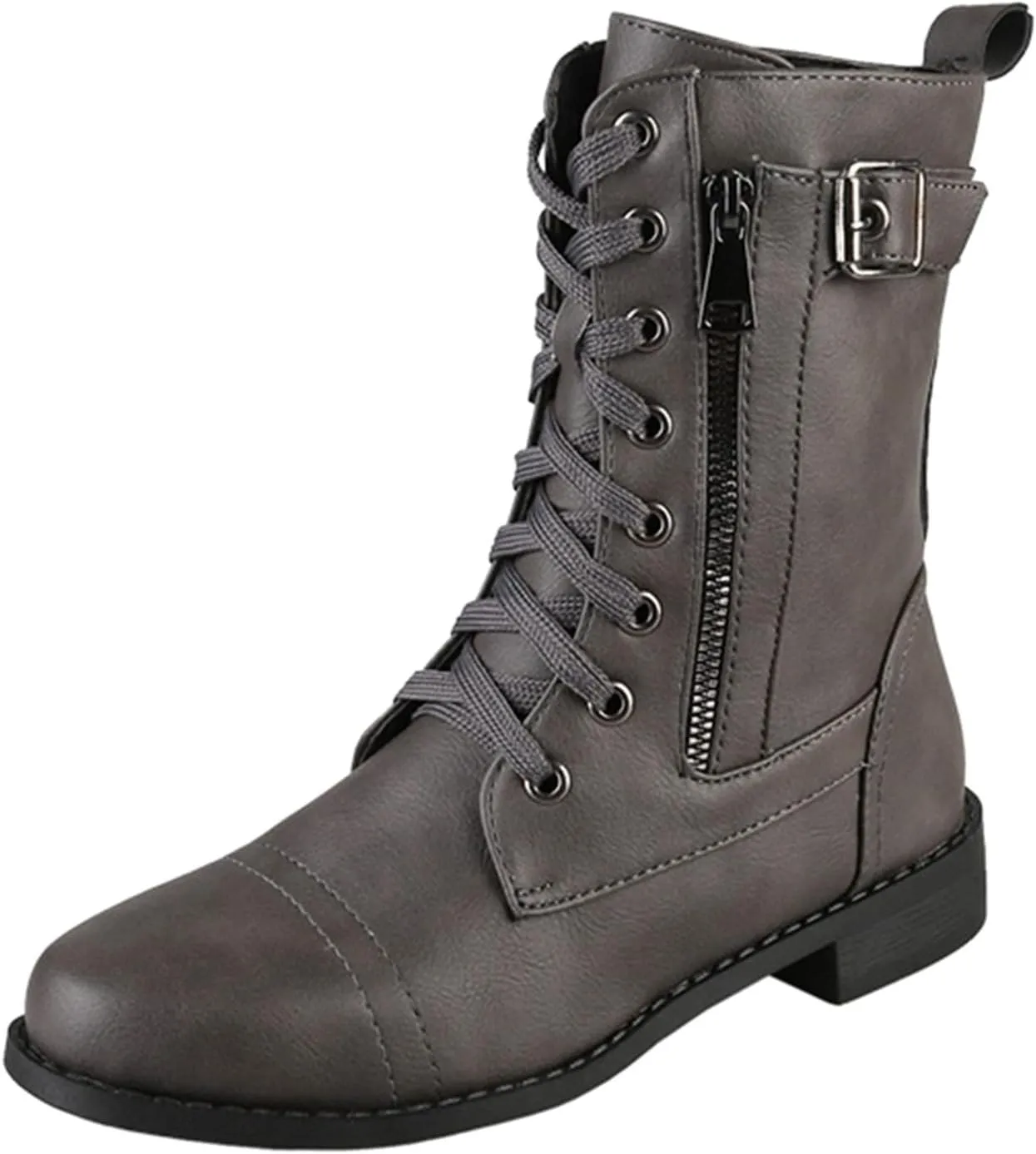 Women's Ankle Boots & Booties Women Booties Low Heel Oxford Boots for Women Womens Hiking Boot Non Slip Slip On Chunky Low Heel Classic Pointed Toe