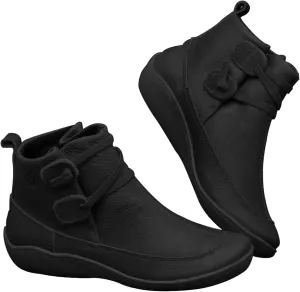 Womens Ankle Boots Ankle Cowboy Boots Womens Black Dress Boots Plus Size Boots Wide Calf Womens Wide Black Booties and Ankle Boots Ankle Boots for Women with Heel Wide Width