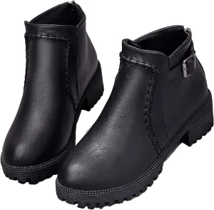 Women's Ankle Boots Wide Boots for Women Cowboy Boots for Women White Cream Cowboy Boots for Women Ankle Boots for Women Ankle Booties Low Heel