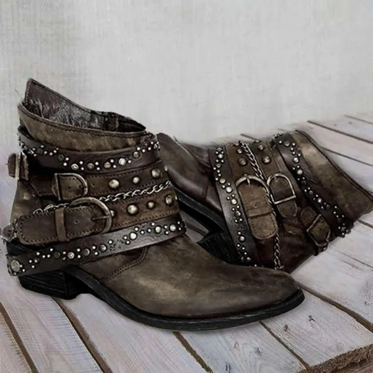 Women's Ankle Boots Wide Boots for Women Cowboy Boots for Women White Cream Cowboy Boots for Women Ankle Boots for Women Ankle Booties Low Heel