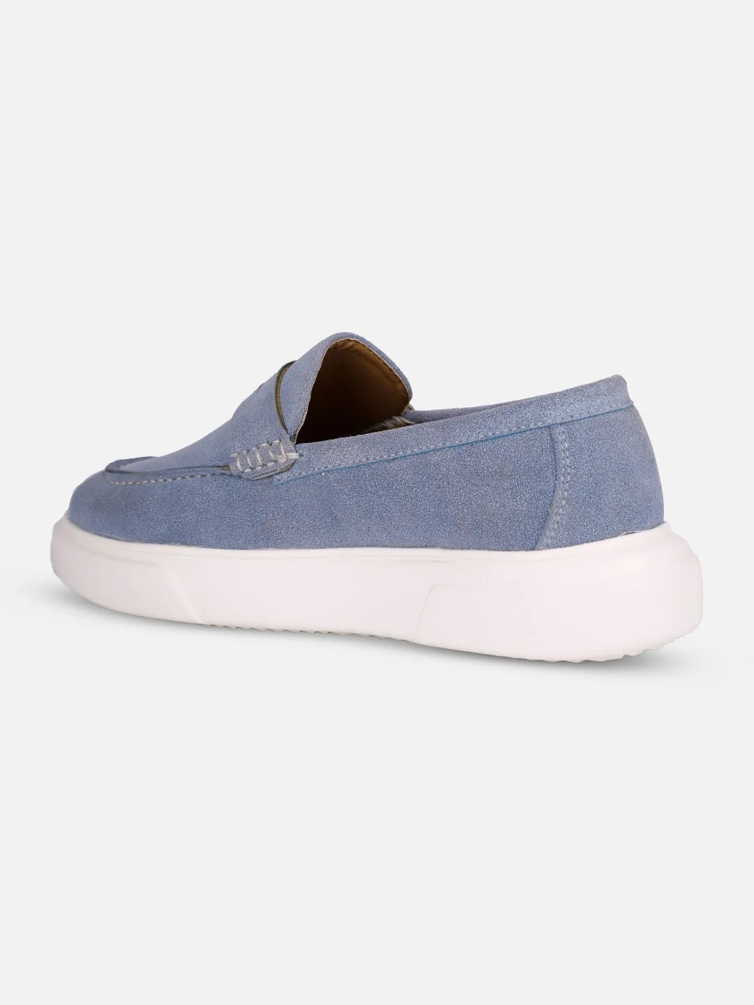 Women's Blue Casual Slip On (IU1017)