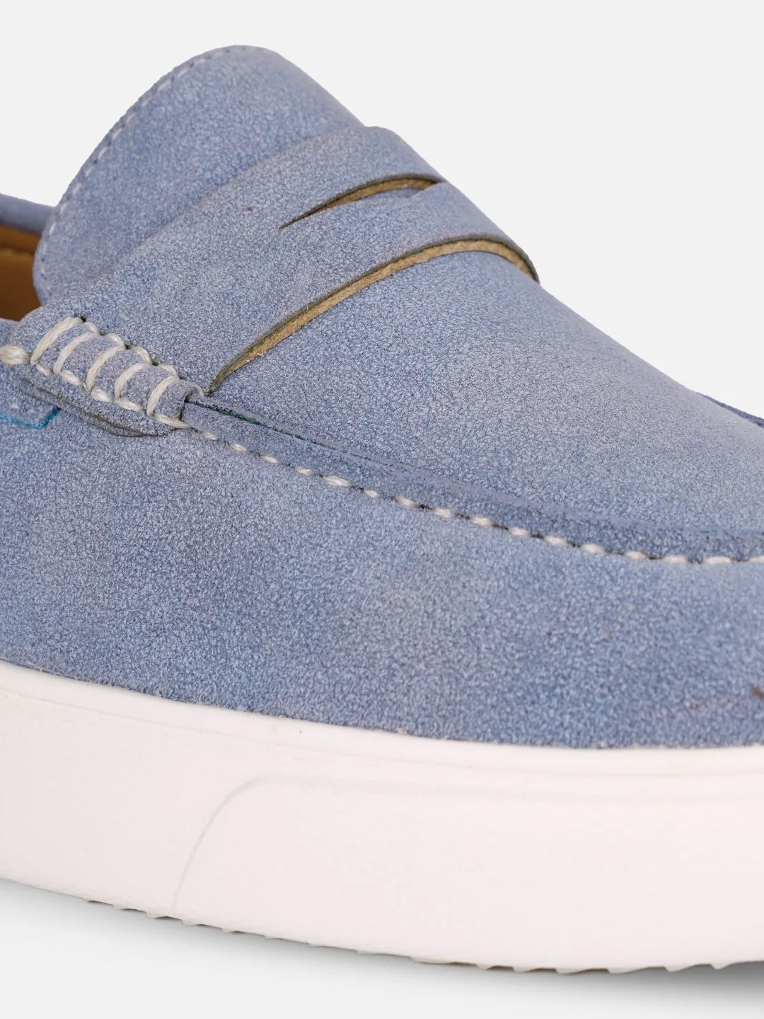 Women's Blue Casual Slip On (IU1017)