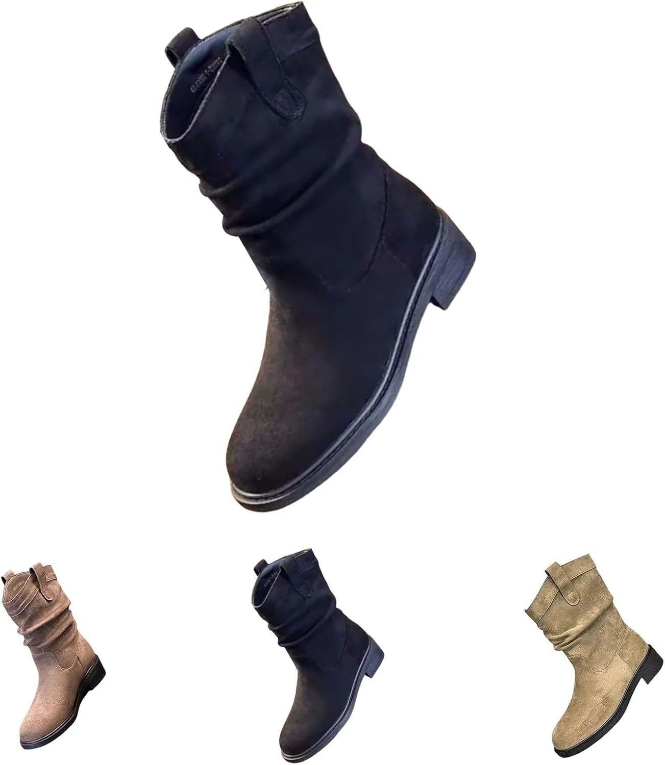 Womens Booties Low Heel Black Boots Women High Heel Work Boots Ladies Ankle Boots Ankle Boots for Women Low Heel Wide Width Brown Ankle Boots for Women Wide Width