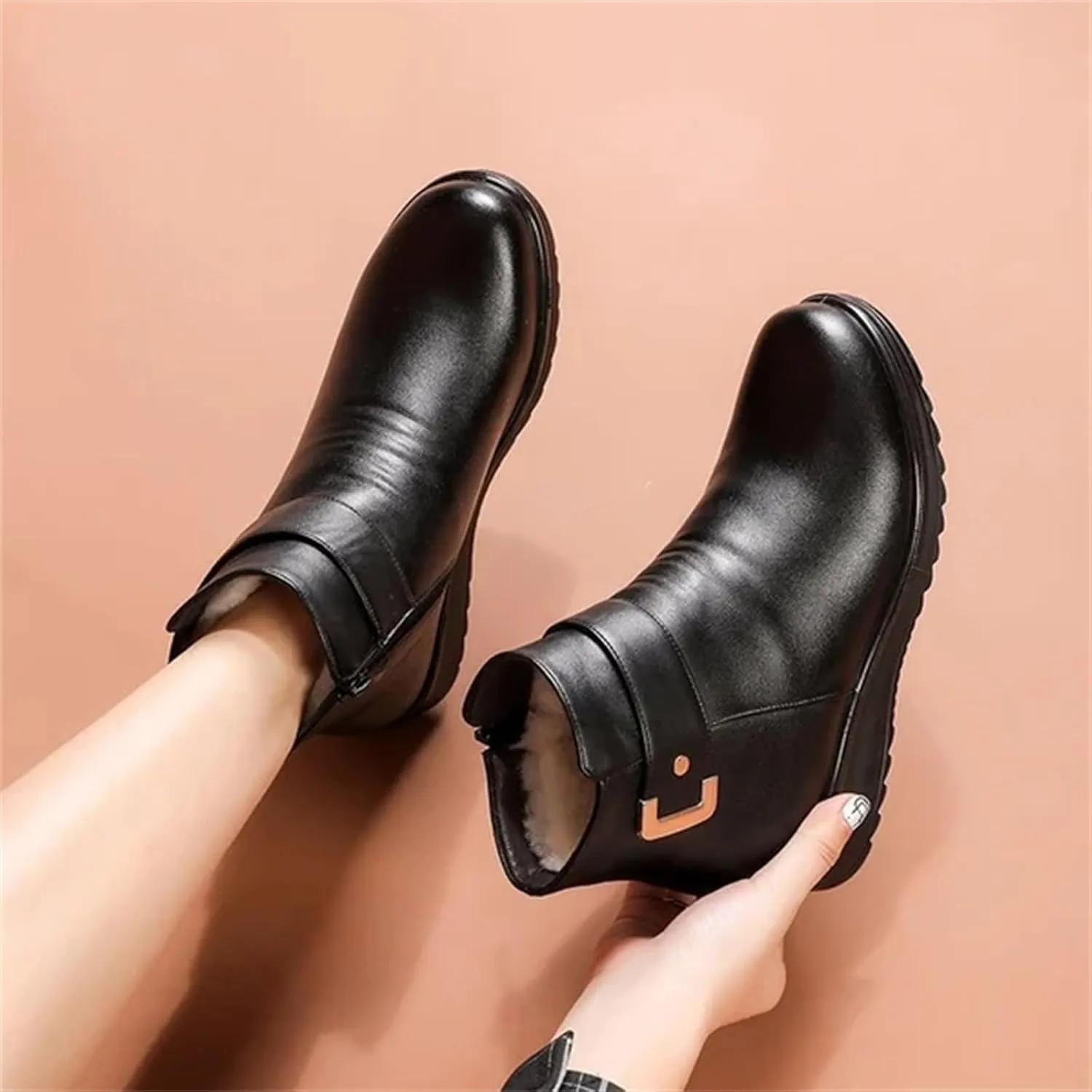 Womens Booties Low Heel Women Booties Ankle Olive Green Boots for Women Brown Dress for Women Womens Ankle Boots with Arch Support White Wide Width Ankle Booties Women