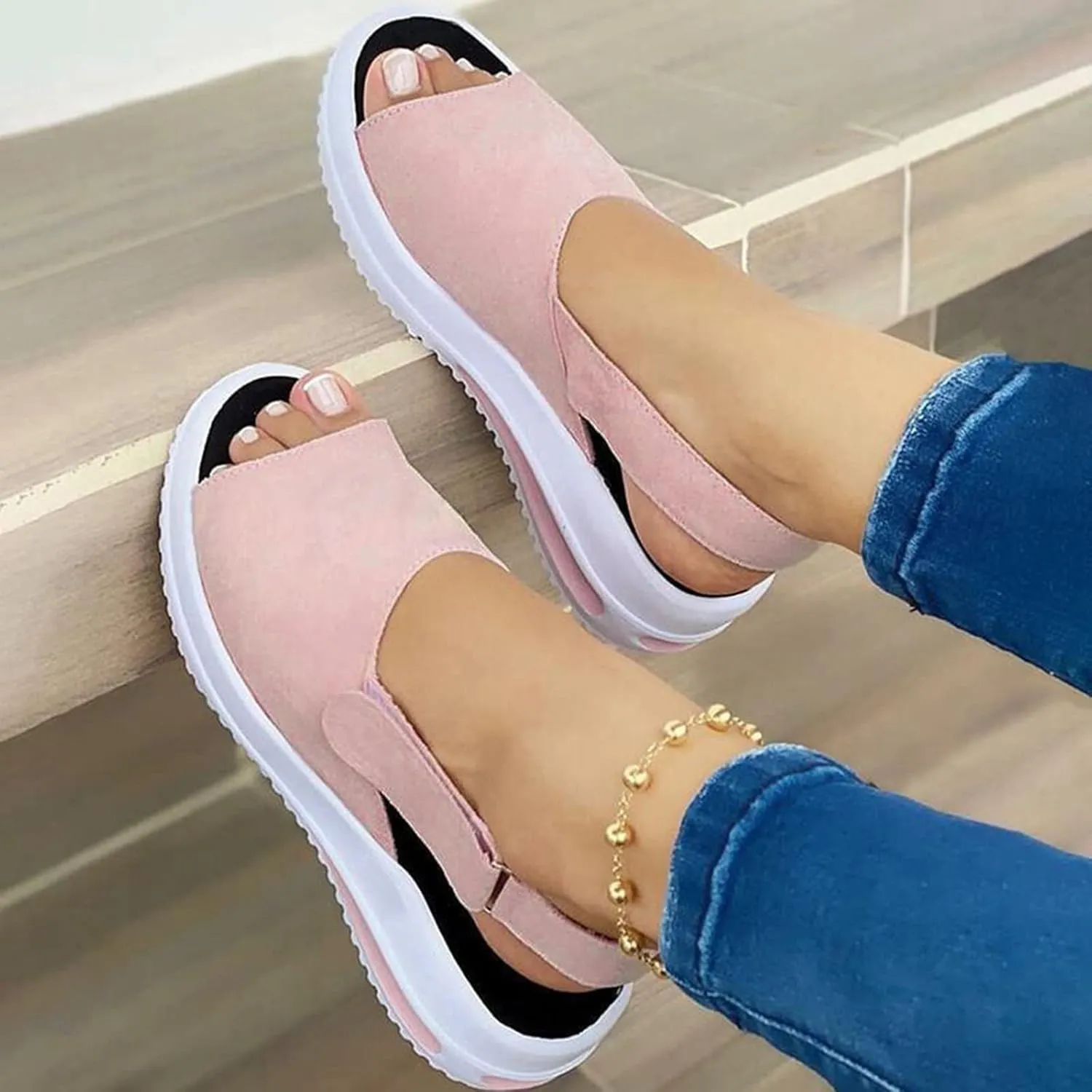 Womens Platform Sneakers Zapatos para Hacer Ejercicio Mujer Women Slip On Shoes Dressy Gym Shoes for Women Weight Lifting Flat Women's Wide Width Athletic Walking Shoes