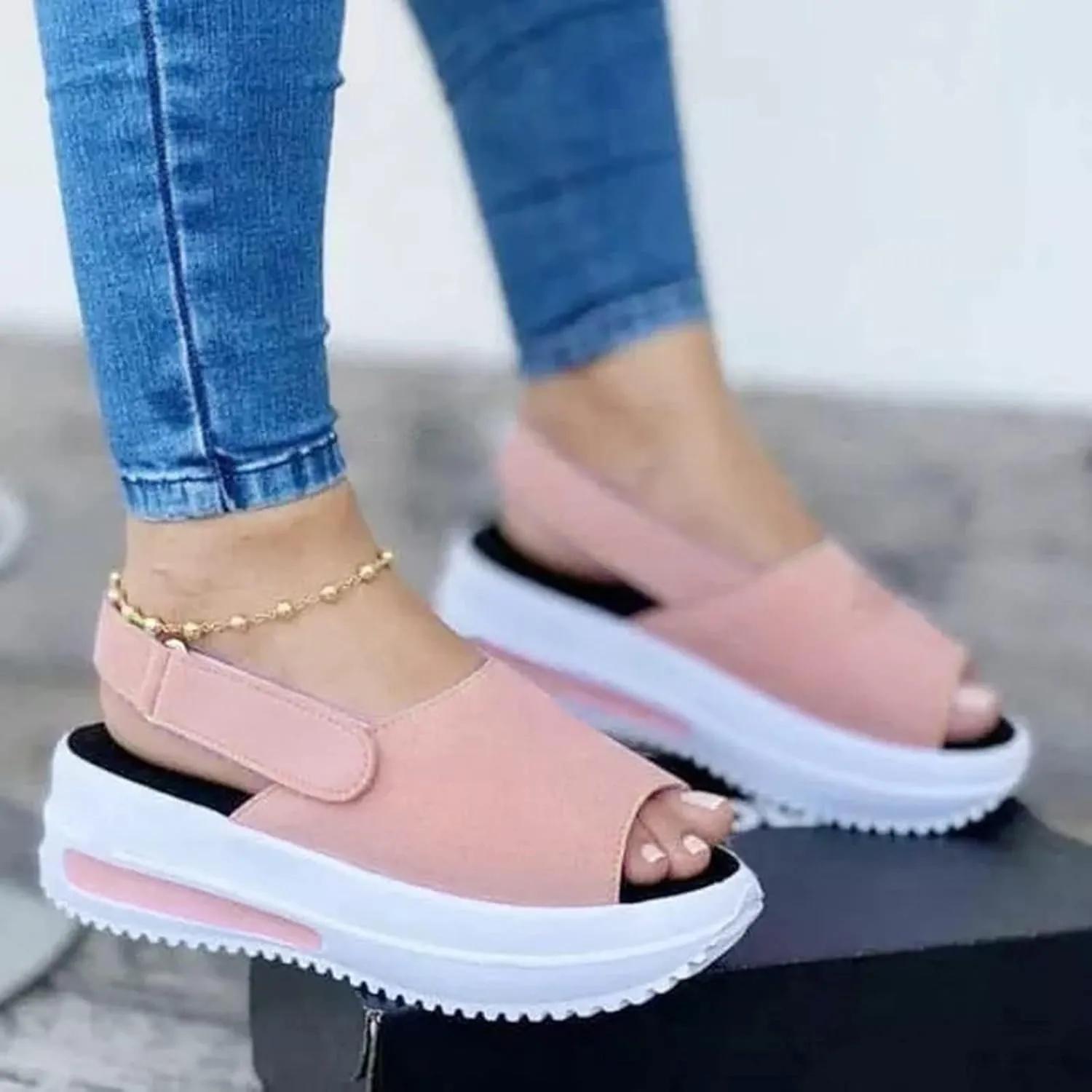 Womens Platform Sneakers Zapatos para Hacer Ejercicio Mujer Women Slip On Shoes Dressy Gym Shoes for Women Weight Lifting Flat Women's Wide Width Athletic Walking Shoes