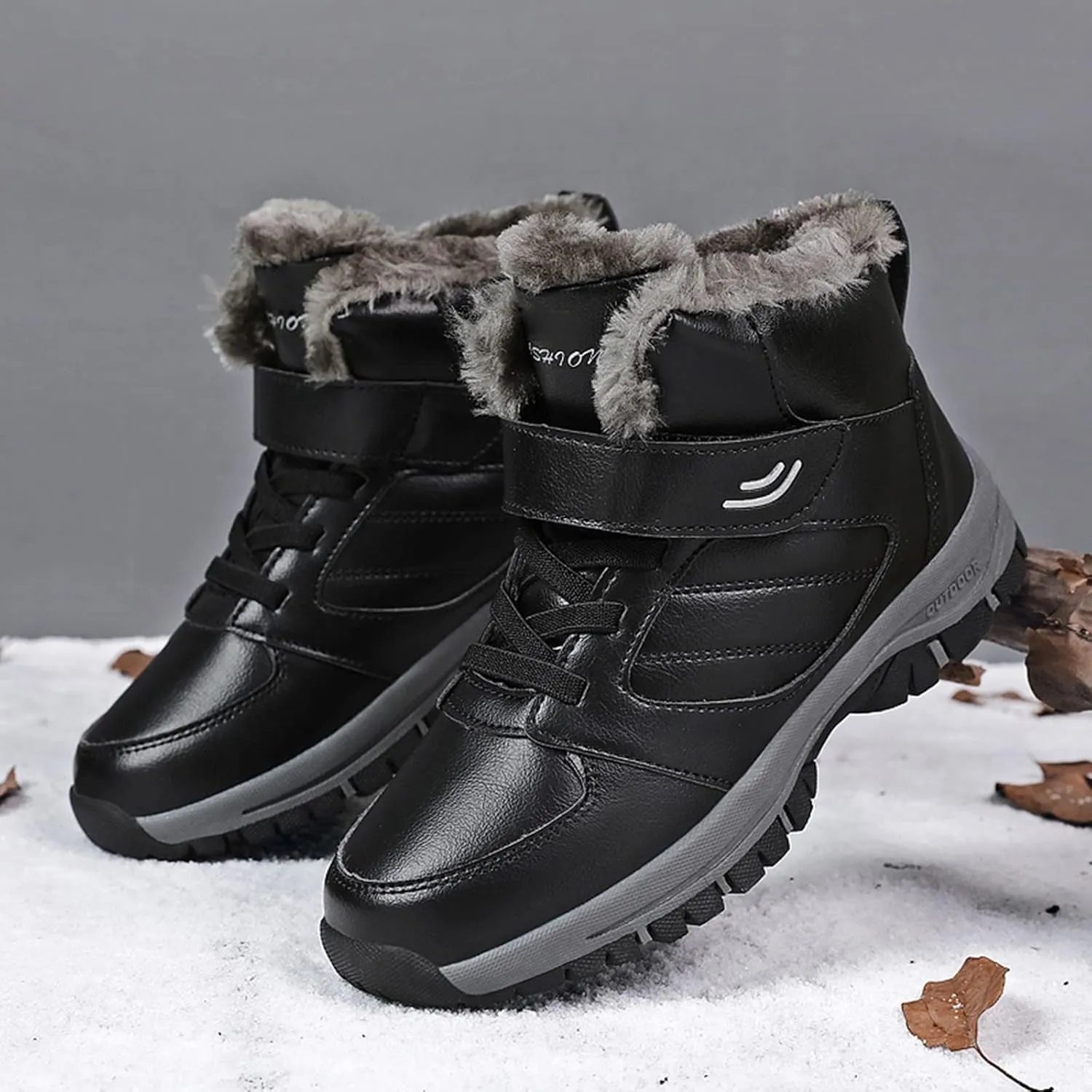 Womens Snow Boots Waterproof Insulated Pull on Snow Booties for Women 2023 Womens Winter Booties Slip on Waterproof Boots for Women Wide Width Womens Tall Winter Boots
