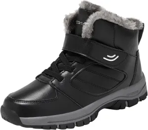 Womens Snow Boots Waterproof Insulated Pull on Snow Booties for Women 2023 Womens Winter Booties Slip on Waterproof Boots for Women Wide Width Womens Tall Winter Boots