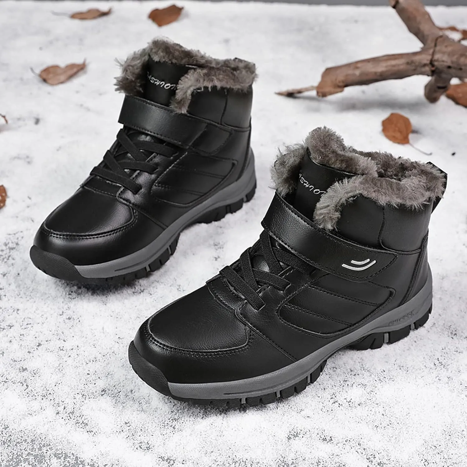 Womens Snow Boots Waterproof Insulated Pull on Snow Booties for Women 2023 Womens Winter Booties Slip on Waterproof Boots for Women Wide Width Womens Tall Winter Boots