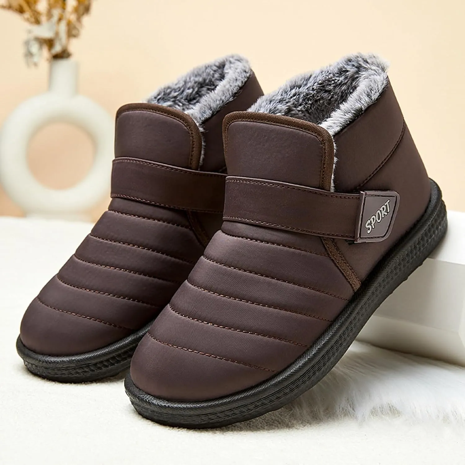 Womens Snow Boots Wide Width Waterproof Winter Boots for Men Waterproof Size 10 Warm Boots for Women Winter Barefoot Shoes Women Womens Size 7 Winter Boots Pink Cute of The Day