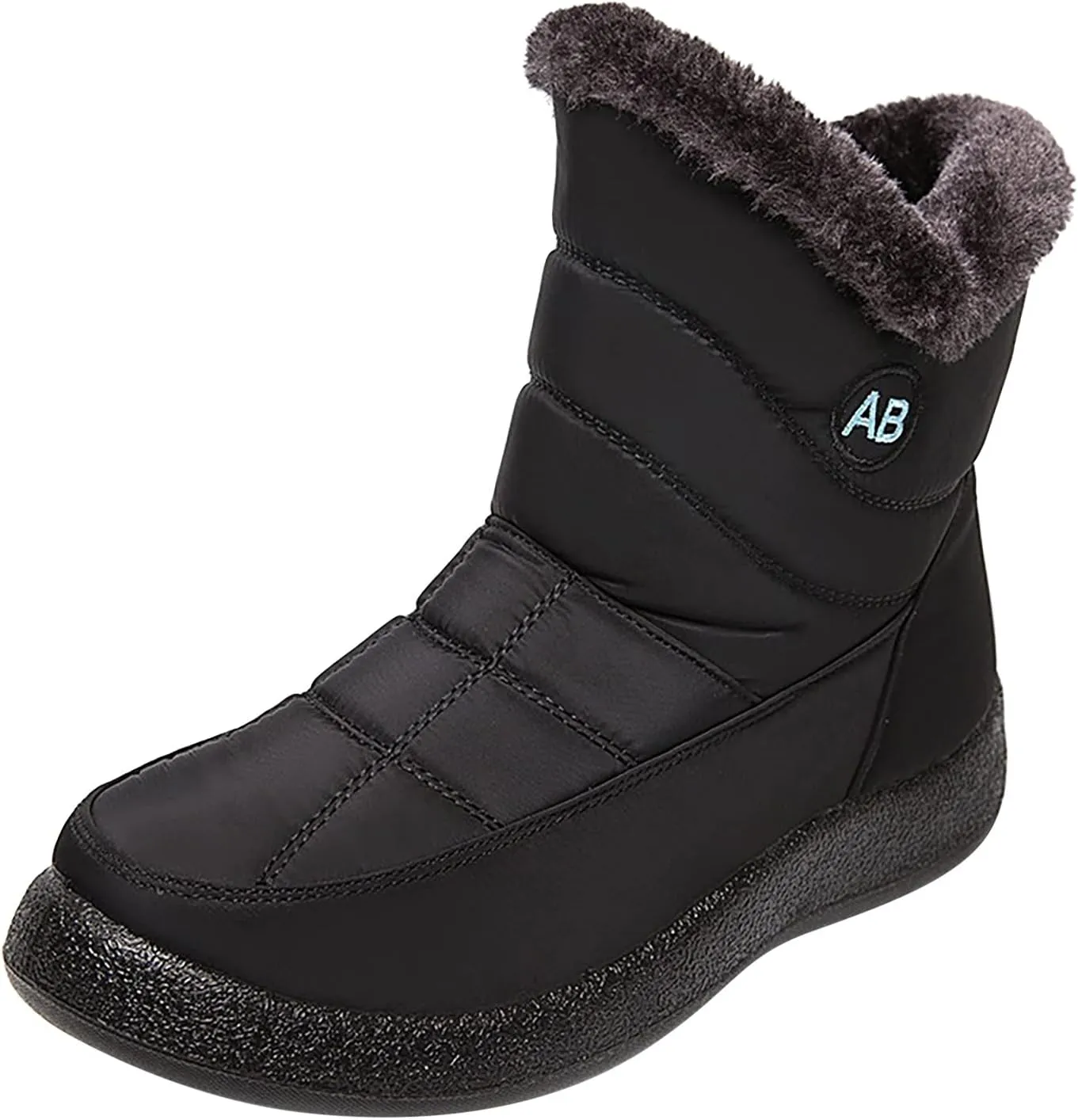 Women's Waterproof Snow Boots Lightweight Waterproof Snow Boots Women Winter Boots Waterproof Cold Weather Woman Winter Boots Knee High Wide Calf Plus Size Snow Boots Extra Wide Calf