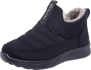 Women's Wide Width Go Snow Boots Womens Boots Winter Waterproof Tall Women's Snow Boots Size 12 Waterproof Comfortable Walking Boots Women Botas Con Casquillo Y Contra El Agua Para Mujer De Trabajo