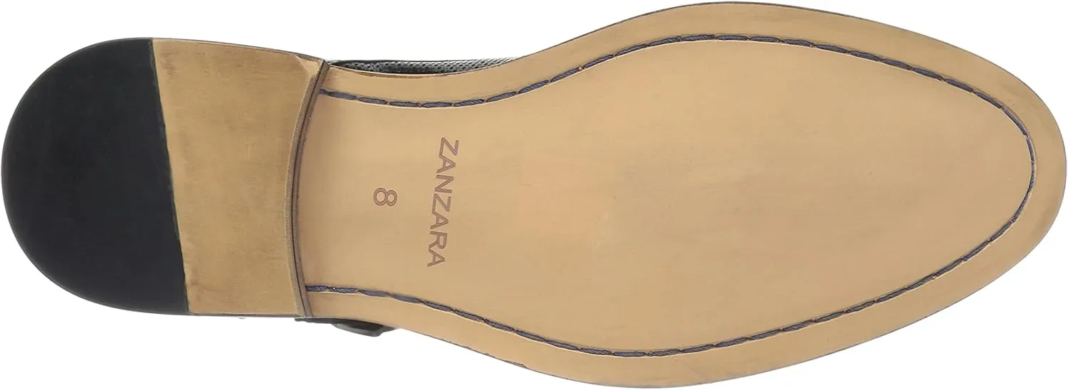 ZANZARA Amedeo Cap Toe Casual Slip-On Loafer Oxford Shoes for Men
