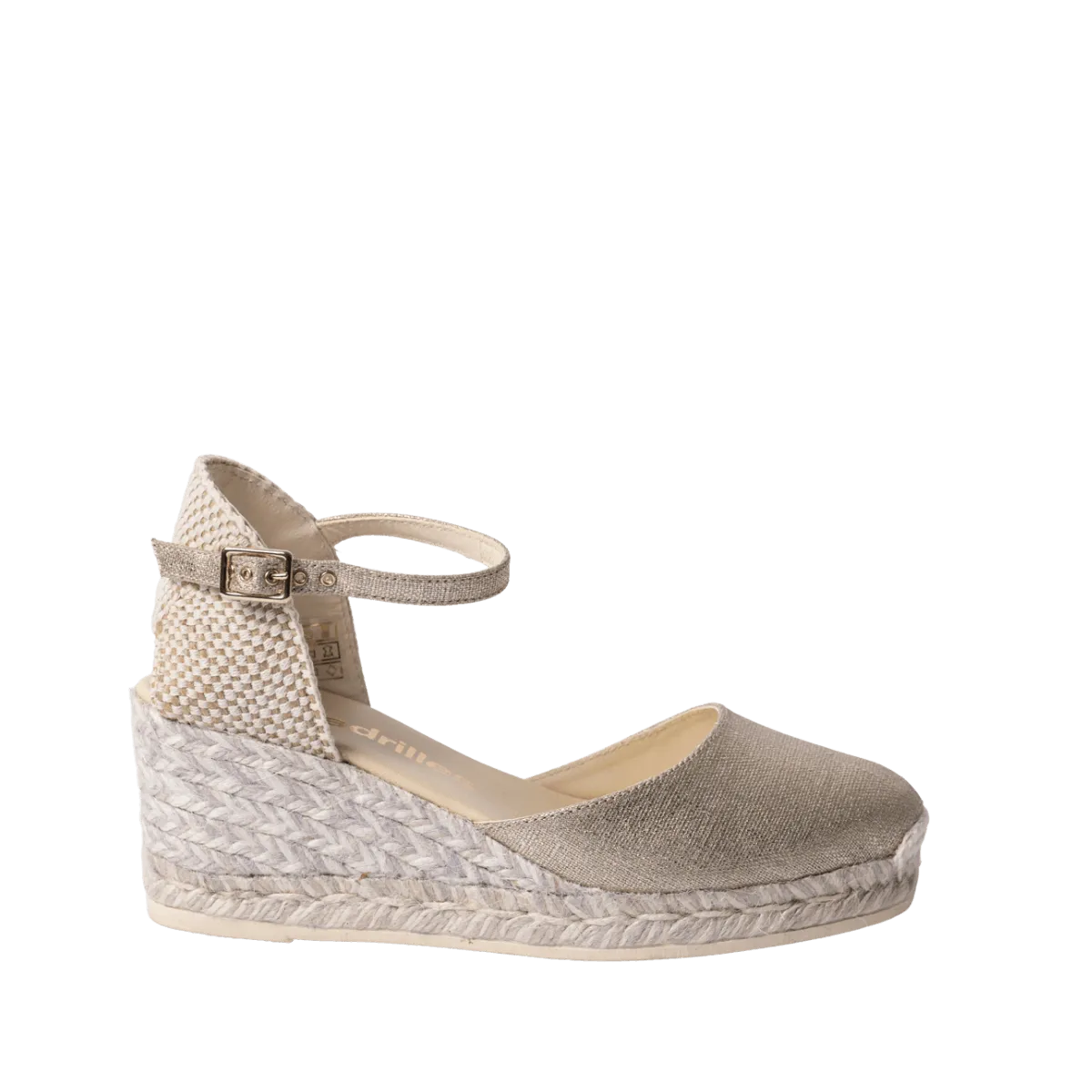 Zeppa in Corda Espadrilles Robi Nex Oro